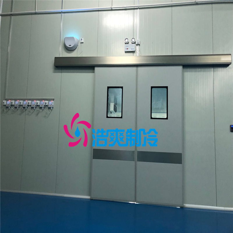 山东慧心医疗建设2~8℃温智能自动冷库项目工程案例