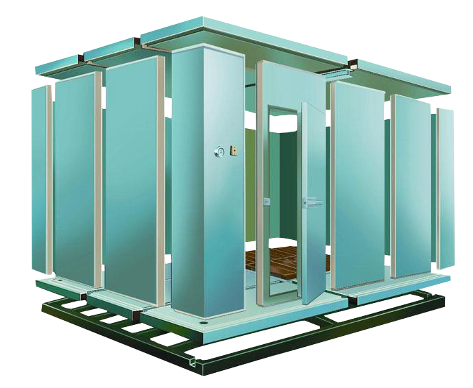 冷库立体图 冷库立体图