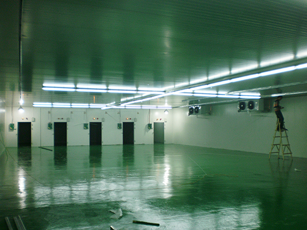 雅玛多物流冷库建造施工