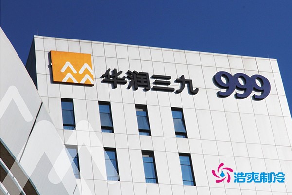 图为华润三九(雅安)药业大楼实拍