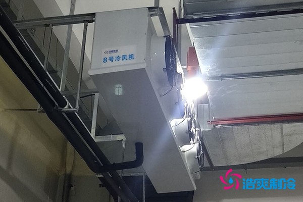 雅安华润三九药业阴凉库冷风机实拍