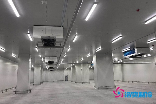 周黑鸭食品冷库内景实拍