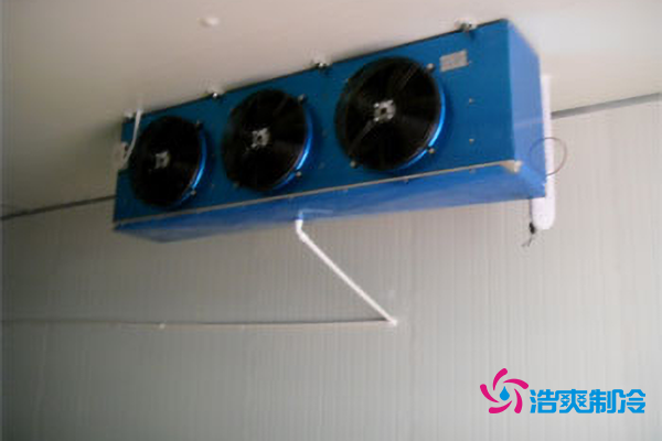 配送中心冷库库内风机安装展示