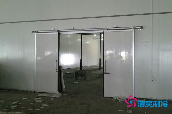 正在建造中的鲜蛋气调库