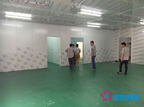 四川核源实业1000平方核桃气调保鲜冷库建造案例