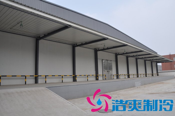苏州点通24000m3物流阴凉库设计建造工程案例