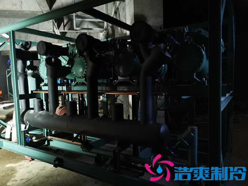 农产品物流园萍乡11000㎡低温冷藏冷冻库新工程案例 压缩机