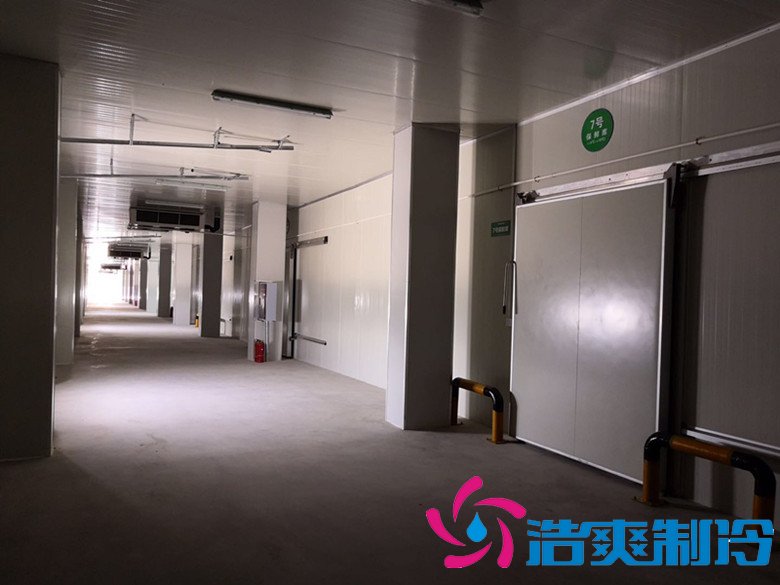 浙江佳时食品3000㎡牛肉、豆制品加工低温冷藏冷冻库完工图片